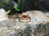 SJ1787 - Star Ruby Ring Set in 18 Karat Rose Gold Settings