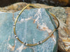 SJ1448 - Blue Sapphire with Diamond Necklace Set in 18 Karat Gold Settings