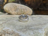 SJ1591 - Blue Sapphire with Diamond Ring Set in 18 Karat White Gold Settings