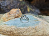 SJ1360 - Blue Sapphire with Diamond Ring Set in 18 Karat White Gold Settings