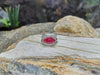 SJ1439 - Ruby with Diamond Ring Set in 18 Karat White Gold Settings