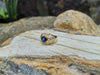 SJ1386 - Blue Sapphire with Diamond Ring Set in 18 Karat Gold Settings