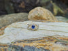 SJ1386 - Blue Sapphire with Diamond Ring Set in 18 Karat Gold Settings