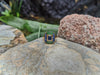 SJ6031 - Blue Sapphire & Tsavorite Garnet Ring 18k Gold by Kavant & Sharart