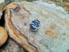 SJ1446 - Blue Sapphire with Diamond Ring Set in 18 Karat White Gold Settings