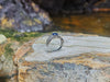 SJ1446 - Blue Sapphire with Diamond Ring Set in 18 Karat White Gold Settings
