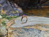 SJ2026 - Tanzanite with Pink Sapphire Ring Set in 18 Karat Rose Gold Settings