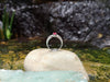 SJ6154 - Ruby with Diamond Ring Set in 18 Karat White Gold Settings