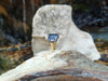SJ6065 - Blue Sapphire with Diamond Ring Set in 18 Karat Gold Settings