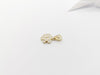 JP0045S - Diamond Honeycomb Pendant Set in 18 Karat Gold Setting
