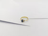 SJ1208 - Blue Sapphire with Diamond Ring Set in 18 Karat Gold Settings