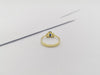 SJ1208 - Blue Sapphire with Diamond Ring Set in 18 Karat Gold Settings