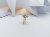 JR0950X - Ruby & Diamond Ring Set in 18 Karat Gold Setting