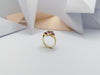 JR0950X - Ruby & Diamond Ring Set in 18 Karat Gold Setting