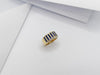 SJ1310 - Blue Sapphire with Diamond Ring Set in 18 Karat Gold Settings