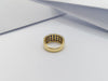 SJ1310 - Blue Sapphire with Diamond Ring Set in 18 Karat Gold Settings