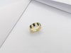 SJ1346 - Blue Sapphire with Diamond Ring Set in 18 Karat Gold Settings