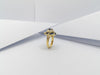 JR0214P - Blue Sapphire & Diamond Ring Set in 18 Karat Gold Setting