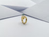 JRB8566 - Cabochon Emerald & Diamond Serpent Ring Set in 18 Karat Gold Setting