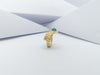 JRB8566 - Cabochon Emerald & Diamond Serpent Ring Set in 18 Karat Gold Setting