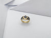 SJ1176 - Blue Sapphire with Diamond Ring Set in 18 Karat Gold Settings