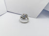 SJ1166 - Blue Sapphire with Diamond Ring Set in Platinum 900 Settings