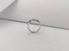 JR0643S - Emerald & Diamond Ring Set in 18 Karat White Gold Setting