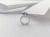 SJ1232 - GIA Certified 7cts Ceylon Blue Sapphire with Diamond Ring Set in Platinum