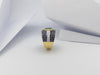 SJ1230 - Emerald with Blue Sapphire with Diamond Ring Set in 18 Karat Gold Settings