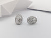 SJ6379 - Diamond Earrings set in 18 Karat White Gold Settings