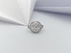 SJ2885 - Diamond Ring Set in 18 Karat White Gold Settings