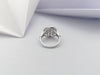 SJ2885 - Diamond Ring Set in 18 Karat White Gold Settings
