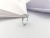 SJ2885 - Diamond Ring Set in 18 Karat White Gold Settings