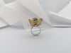 SJ6413 - Yellow Sapphire with Ruby Ring set in Silver Settings