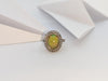 SJ2892 - Opal with Brown Diamond Ring Set in 18 Karat Rose Gold Settings
