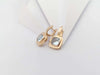 JE0076R - Aquamarine Earrings Set in 18 Karat Rose Gold Setting