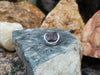 SJ3109 - Pink Sapphire with Diamond Ring Set in 18 Karat White Gold Settings
