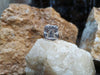 SJ1878 - Blue Sapphire with Diamond Ring Set in 18 Karat White Gold Settings