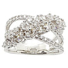 SJ1226 - Diamond Ring Set in 18 Karat White Gold Settings