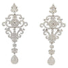 SJ1215 - Diamond Earrings Set in 18 Karat White Gold Settings