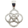 SJ2725 - Diamond Pendant Set in 18 Karat White Gold Settings