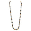 JCD5018 - Golden and Tahitian South Sea Pearl with Diamond Clasp in 18k gold
