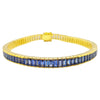 SJ1395 - Blue Sapphire Bracelet Set in 18 Karat Gold Settings