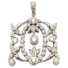 SJ1270 - Diamond Pendant Set in 18 Karat White Gold Settings