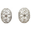 SJ6379 - Diamond Earrings set in 18 Karat White Gold Settings