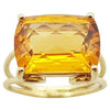 SJ2874 - Citrine Ring Set in 14 Karat Gold Settings