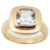SJ2805 - Aquamarine Ring Set in 18 Karat Rose Gold Settings