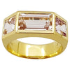 SJ3270 - Kunzite Ring Set in 18 Karat Gold Settings