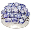 SJ3067 - Tanzanite Ring set in Silver Settings