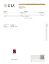 JR0405K - GIA Certified Ruby with Diamond Ring Set in 18K Gold Setting